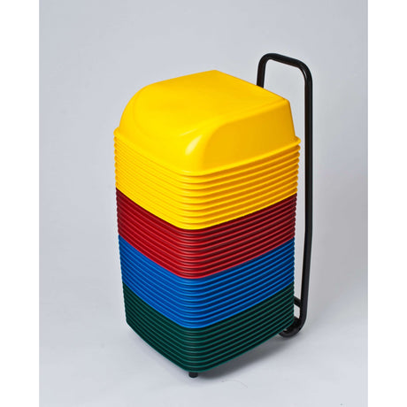 Koala Kare KB424 Pack of 36 Booster Seats and Rolling Cart (Various Colours)