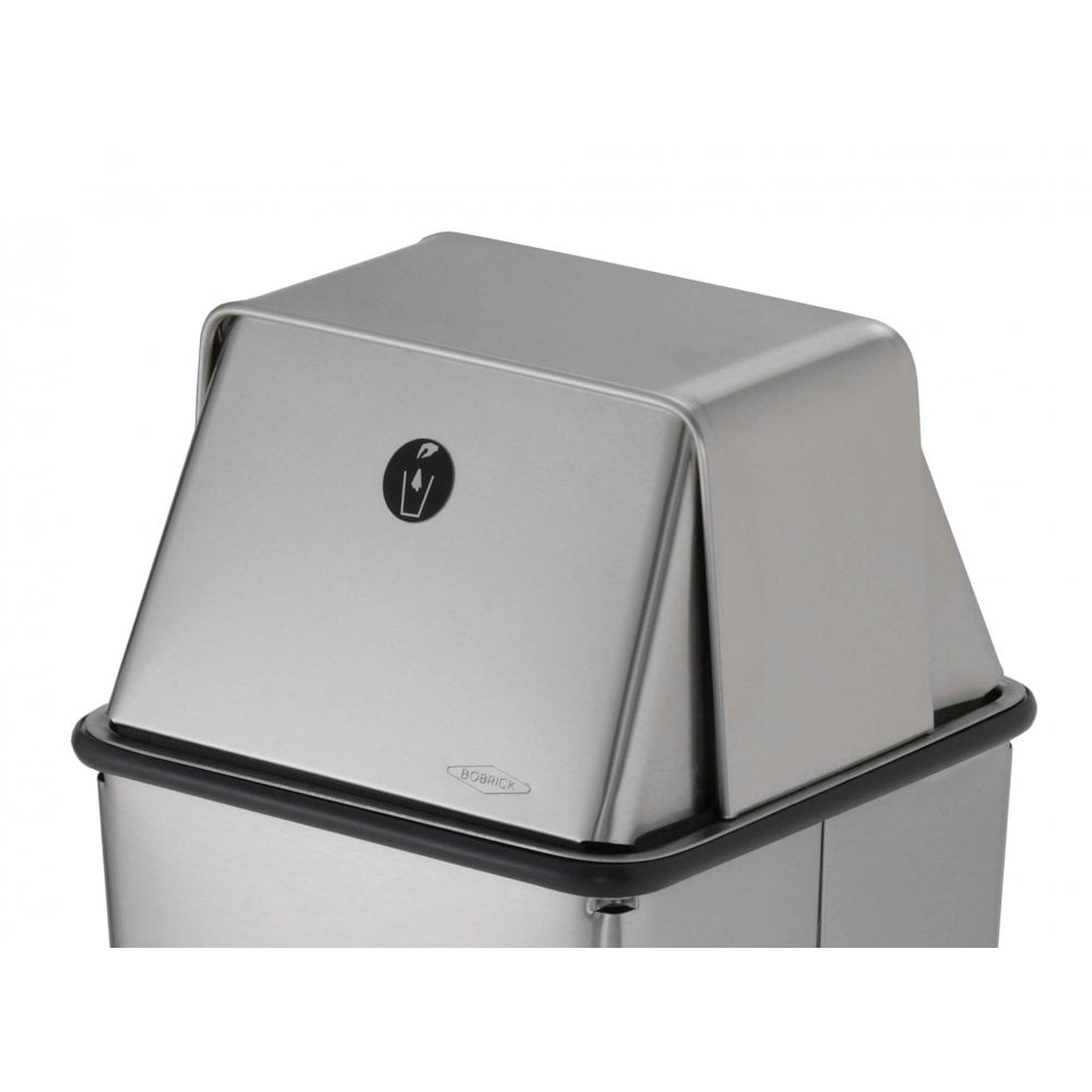 B-2250 Self-Closing Waste Bin for High Traffic Areas