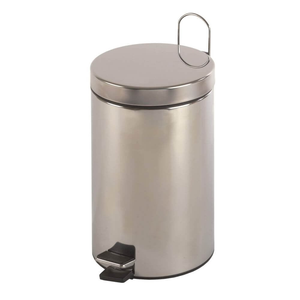 12L Stainless Steel Pedal Bin