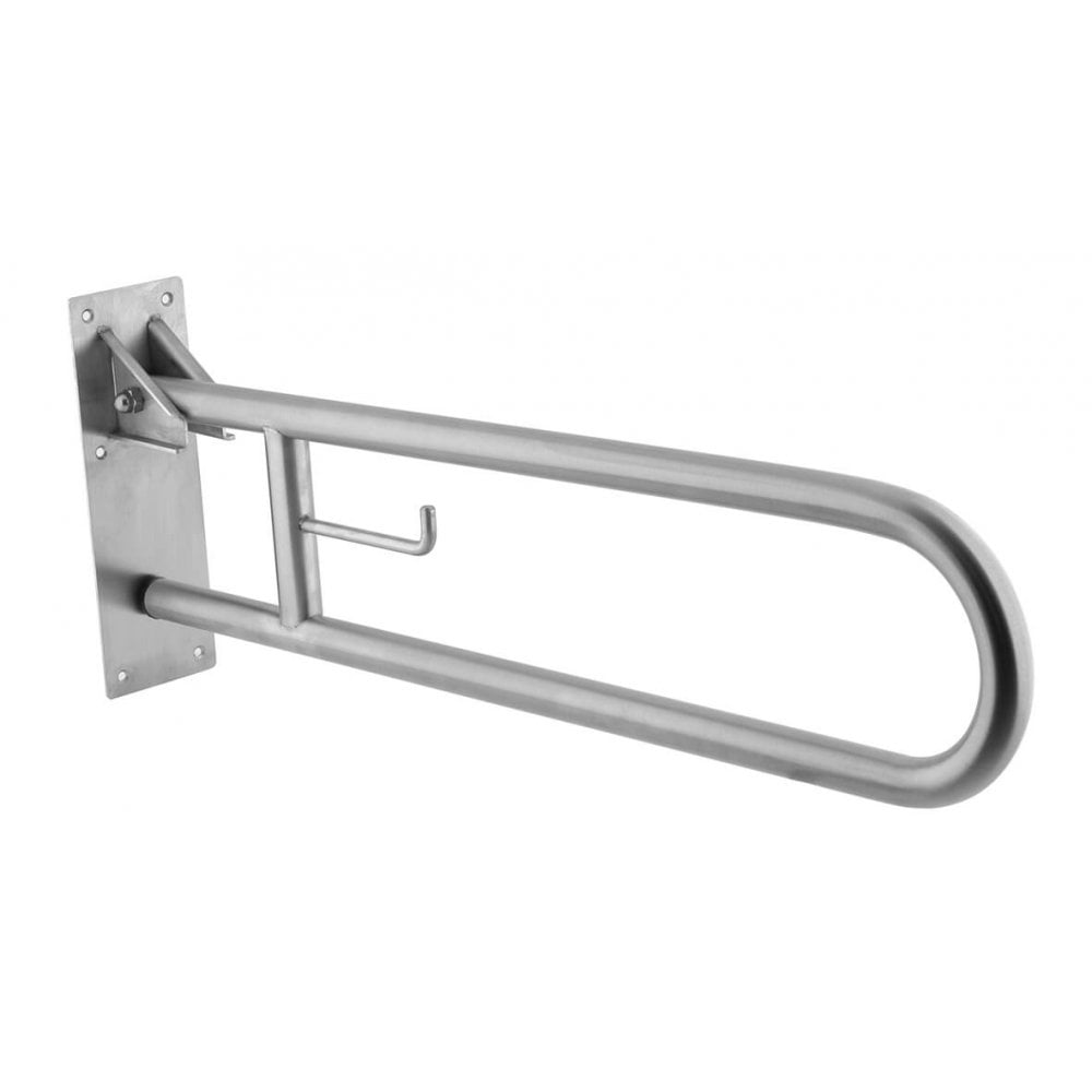 Mediclinics Medinox Series 738mm Vertical Swing Stainless Steel Grab Bar