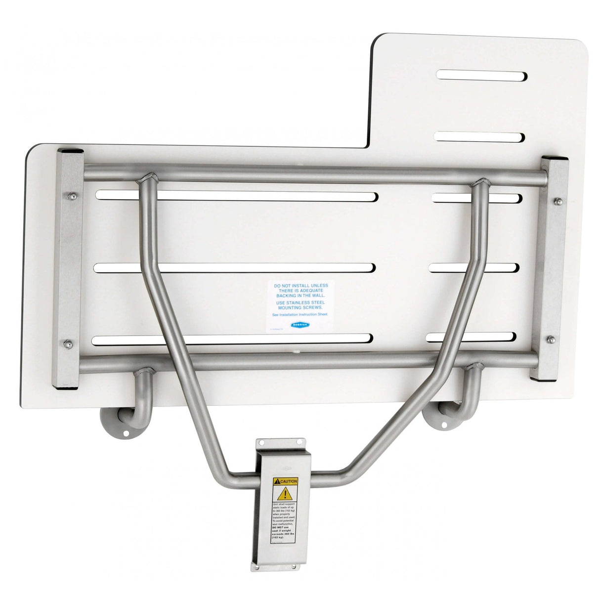 B-5181 Reversible Folding Shower Seat