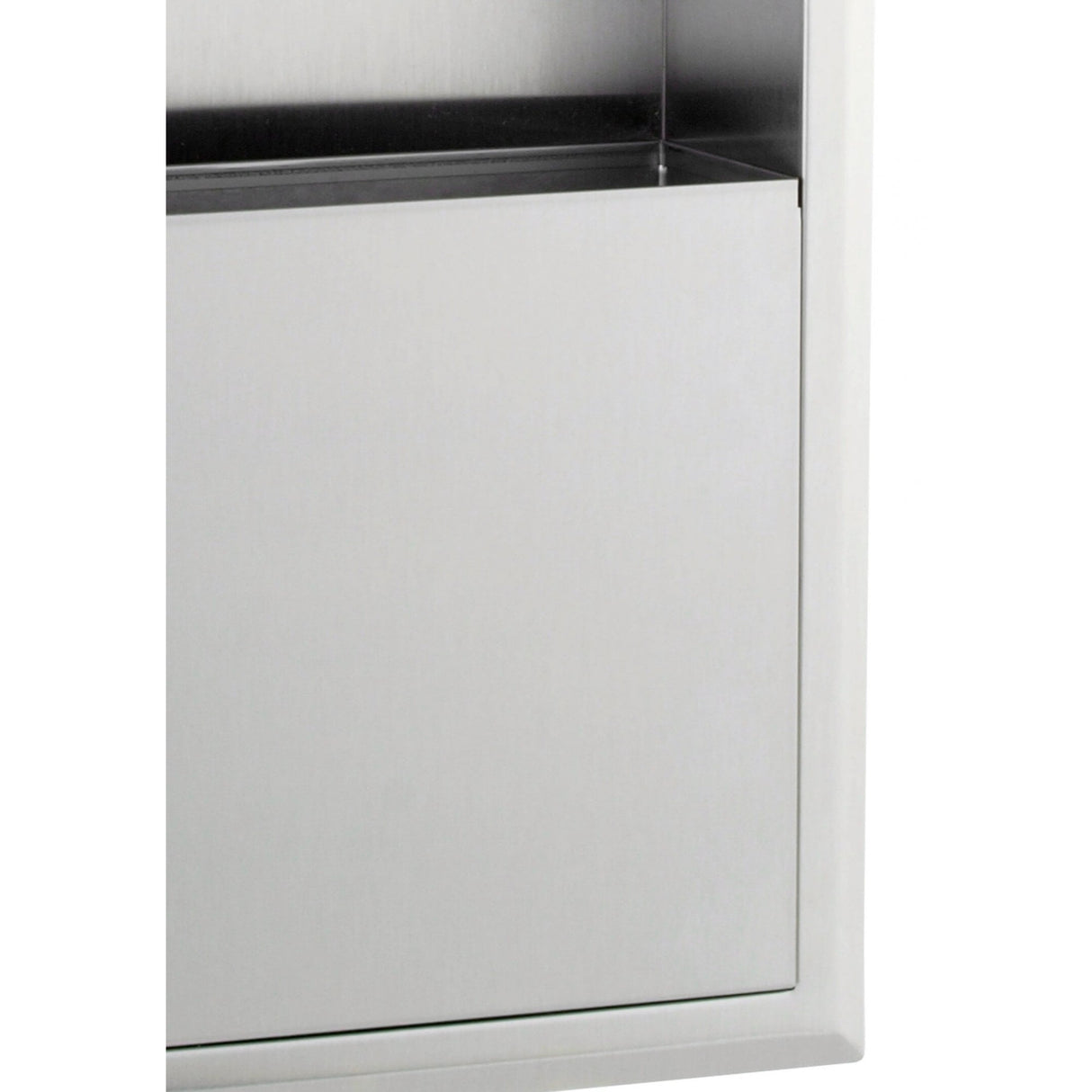 B-369 Recessed Hand Towel Dispenser and 7.6L Bin Combination Unit