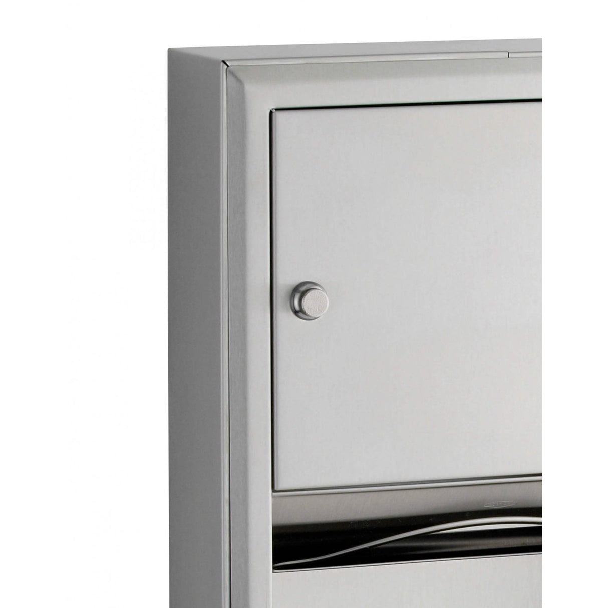 B-3699 Paper Towel Dispenser and 7.6L Bin Combination Unit