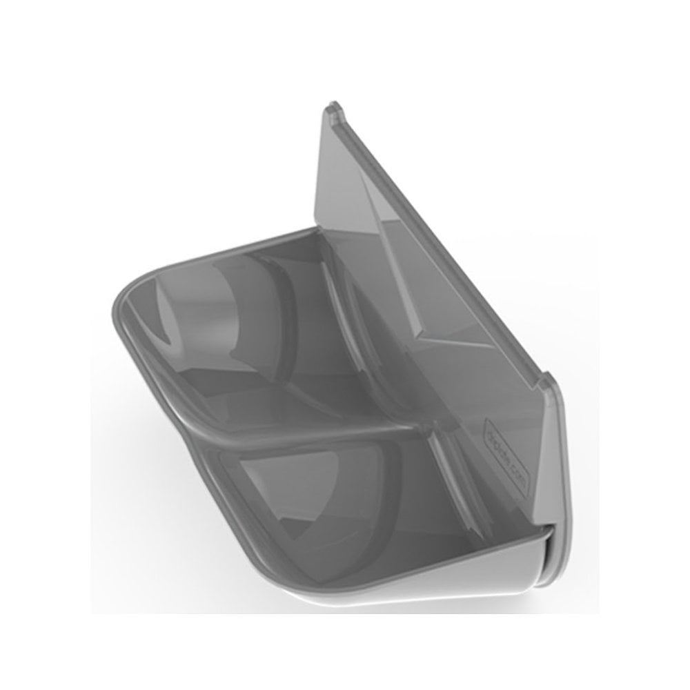 driplate® Bac de récupération d'eau pour sèche-mains - Gris