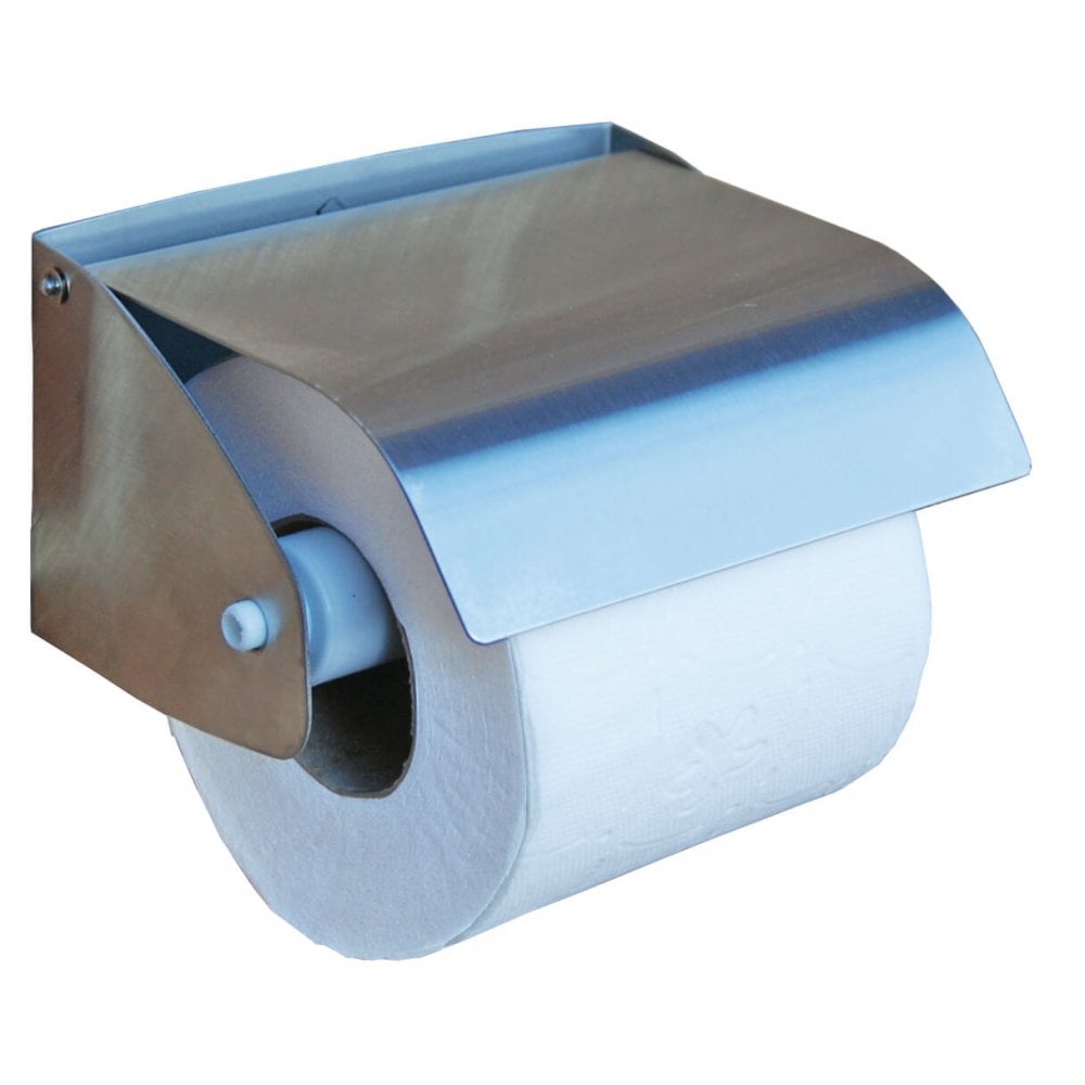 Single Toilet Roll Holder with Cover