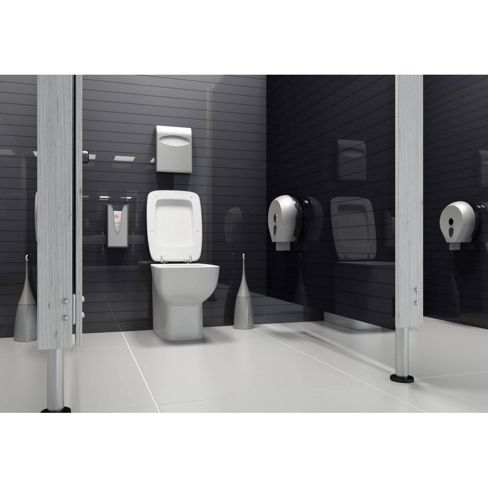 Ensemble de brosse de toilette sur pied Soft Touch