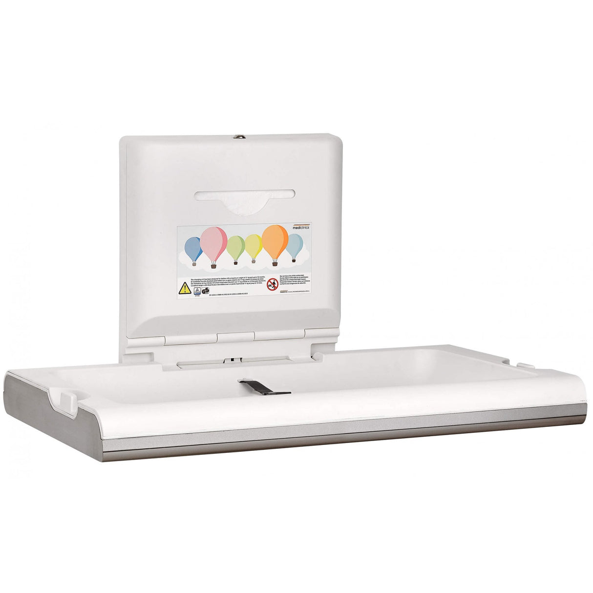 BabyMedi® Horizontal Baby Changing Station - Polypropylene / Stainless Steel