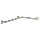 B-6861 38mm Diameter L-Shaped Two-Wall Stainless Steel Shower Grab Bar (500 x 885mm)