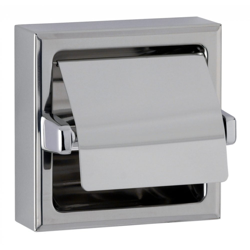 B-6699 / B-66997 Surface Mounted Toilet Roll Holder with Lid