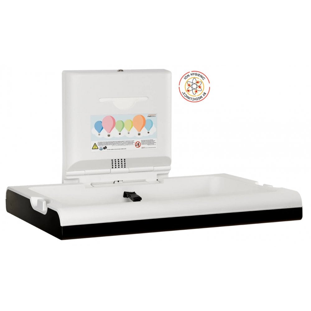 BabyMedi® Horizontal Baby Changing Station - Polypropylene / Stainless Steel with Ioniser