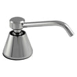 Dolphin Counter Mounted 500ml Top Fill Chrome Plated Brass Soap Dispenser
