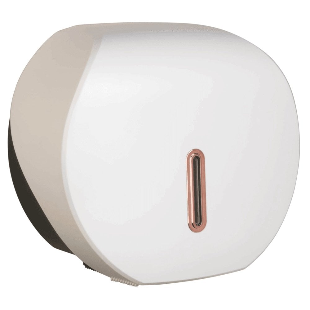 Dispenser per carta igienica Mini Jumbo serie Vivo Halo in plastica ABS