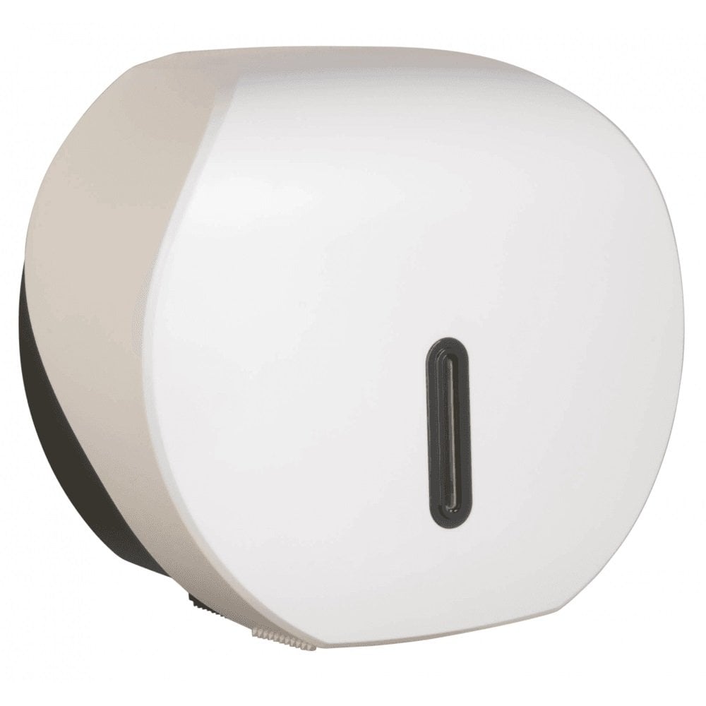 Dispenser per carta igienica Mini Jumbo serie Vivo Halo in plastica ABS