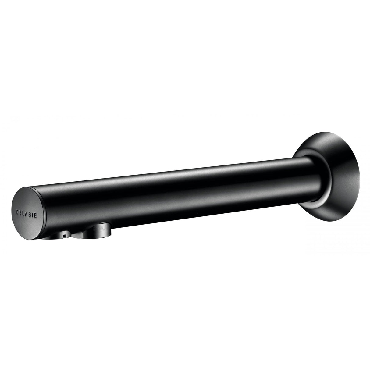 379ENCB DELABIE Black Wall Mounted BINOPTIC Electronic Tap