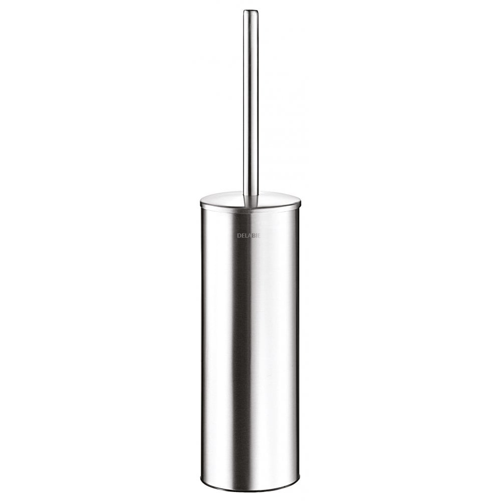4051 DELABIE Wall Mounted Toilet Brush Set with Lid