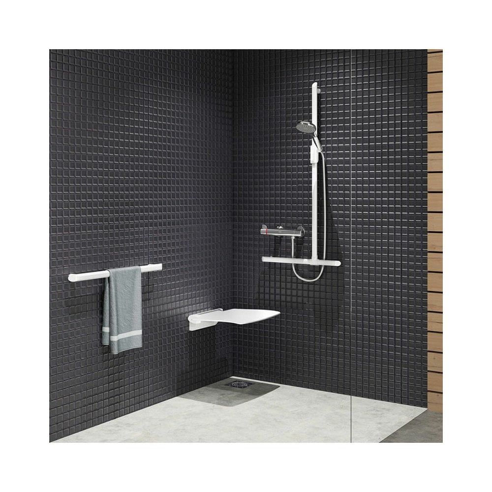 511920 Be-Line® Removable Lift-Up Aluminium Shower Seat