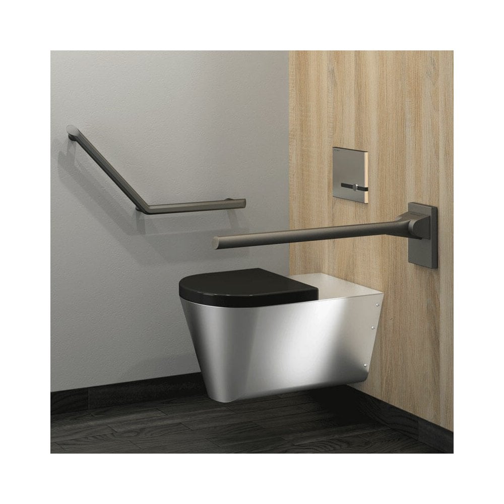 511982 Maniglione Be-Line Angolato 135° Ø35mm 400x400 in Alluminio