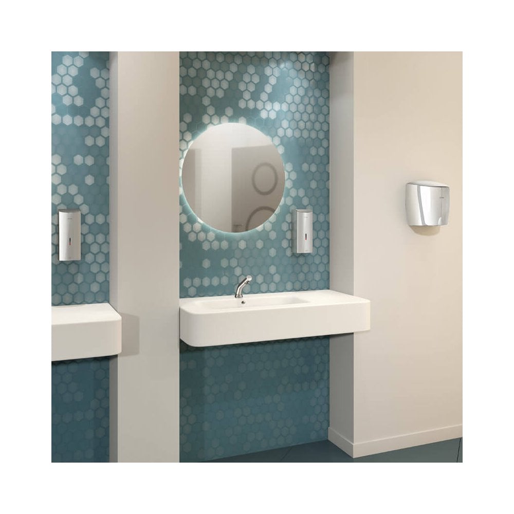 378MCH DELABIE BINOPTIC Mains Supplied Polished Chrome Mixer Tap
