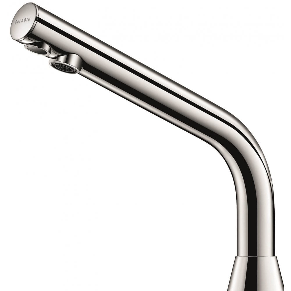 38801515 DELABIE BINOPTIC Mains Supplied 170mm Polished Chrome Sensor Tap
