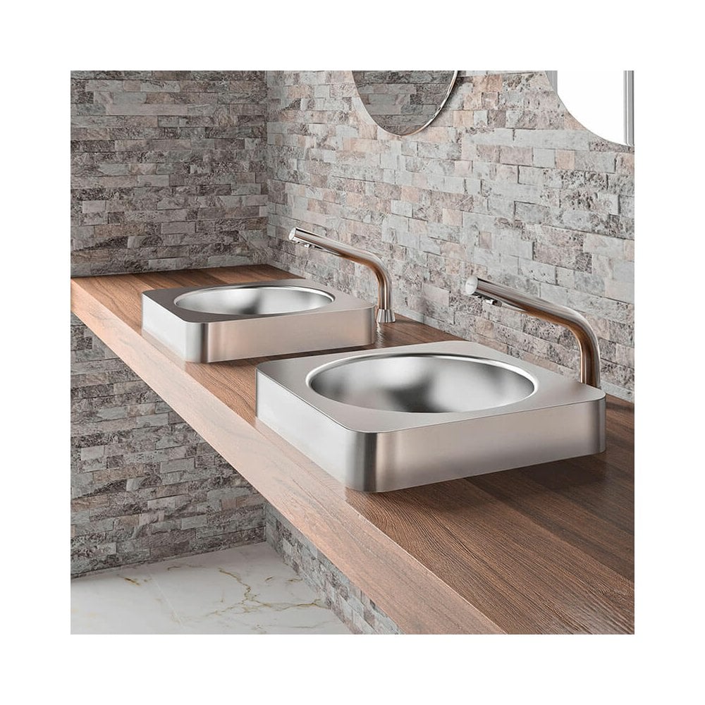 38801515 DELABIE BINOPTIC Mains Supplied 170mm Polished Chrome Sensor Tap