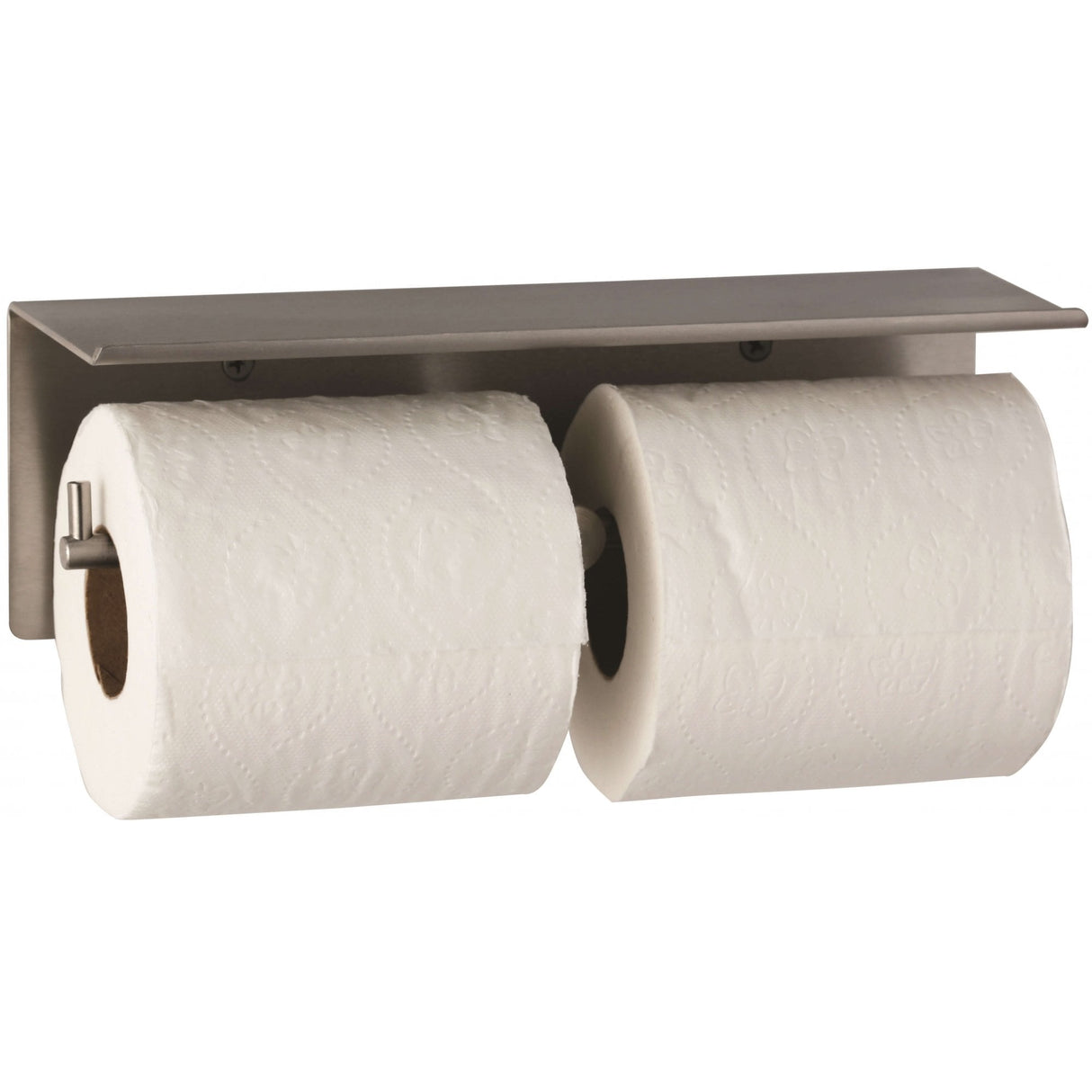 B-540 Bobrick Surface-Mounted Toilet Roll Dispenser and Utility Shelf