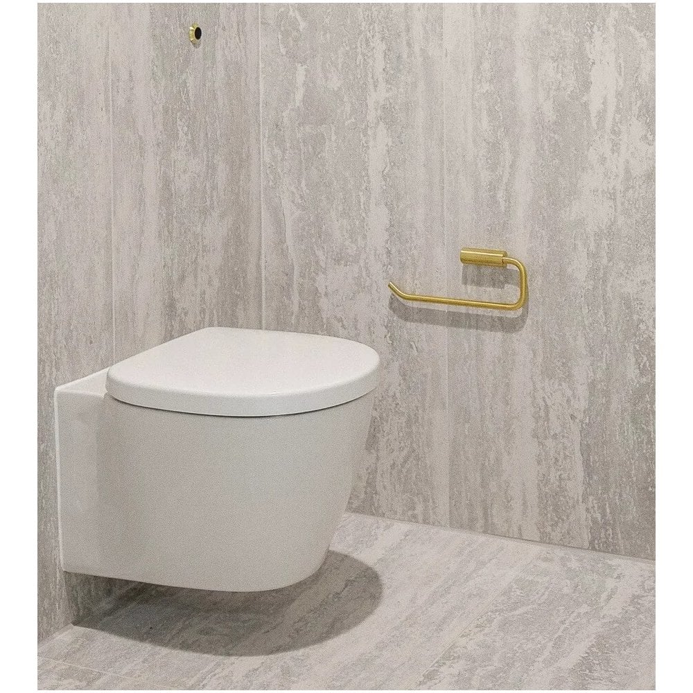 Stainless Steel Double Toilet Roll Holder with a Concealed Fixing TSL.46