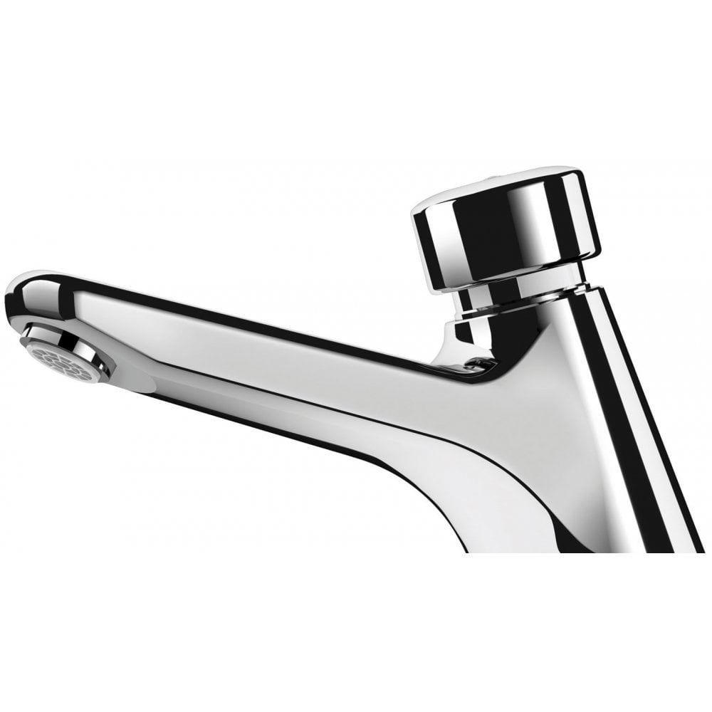 745301 DELABIE TEMPOSTOP Time Flow Tap with Anti Block & Reinforced Fixing