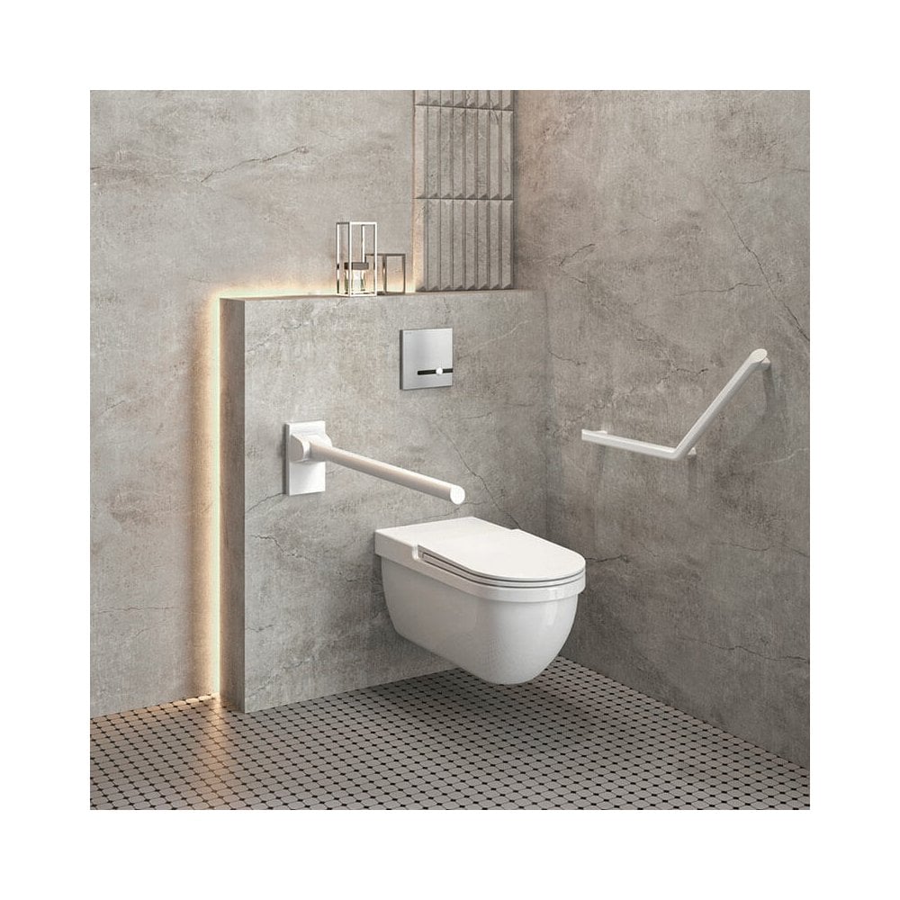 511964 Be-Line® 850mm Ø42mm Barre d'appui rabattable en aluminium