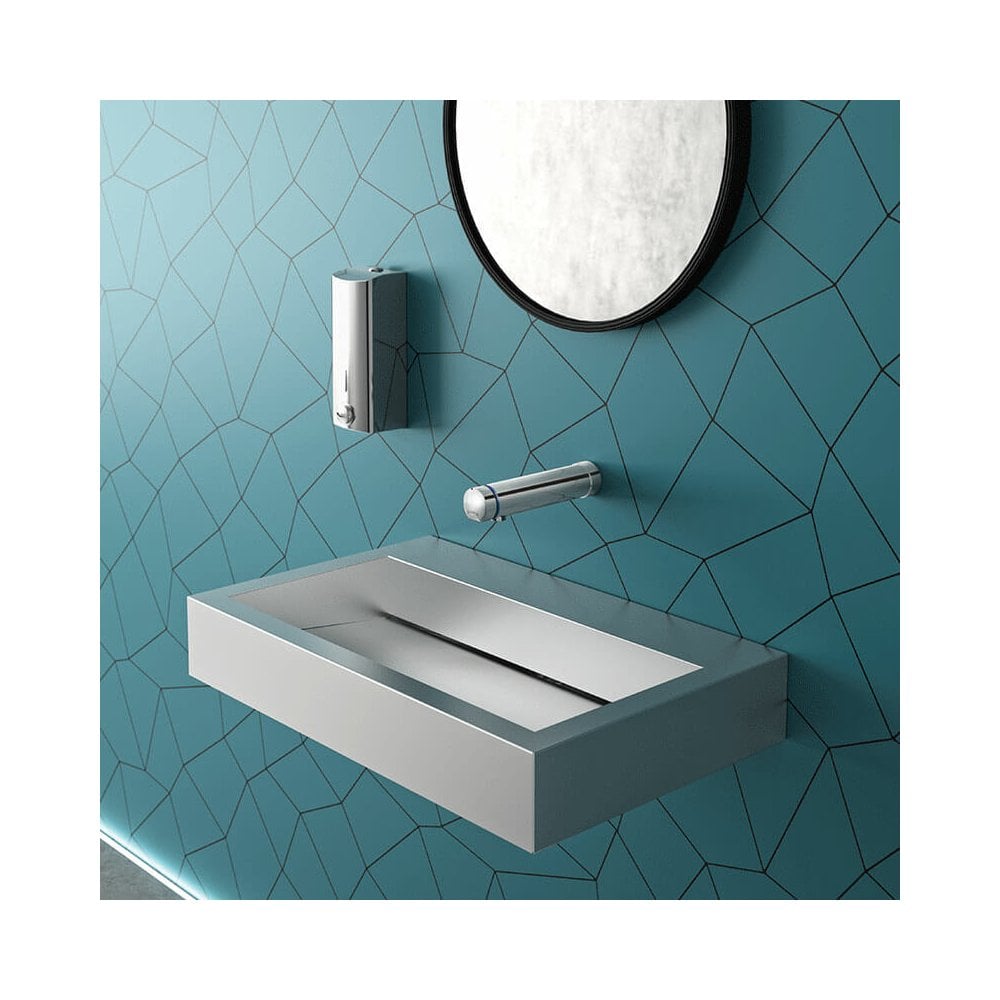 Lavabo mural AQUEDUTO 700x440 inox 120150