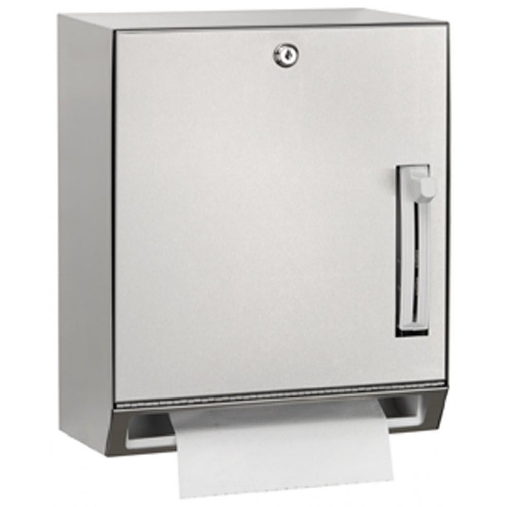 Mediclinics Wall Mounted Lever Operated Paper Towel Dispenser DTP025CS