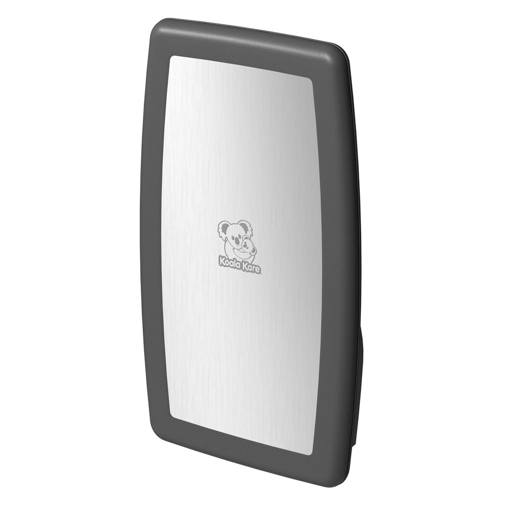 KB301SS Koala Kare Station à langer verticale en placage d'acier inoxydable montée en surface