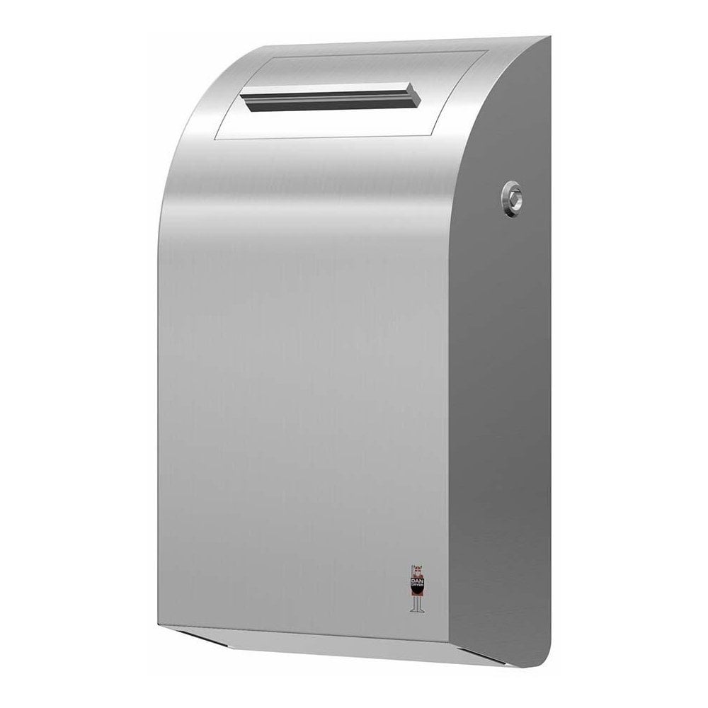 Stainless Design 7L Wall Mounted Sanitary Waste Bin