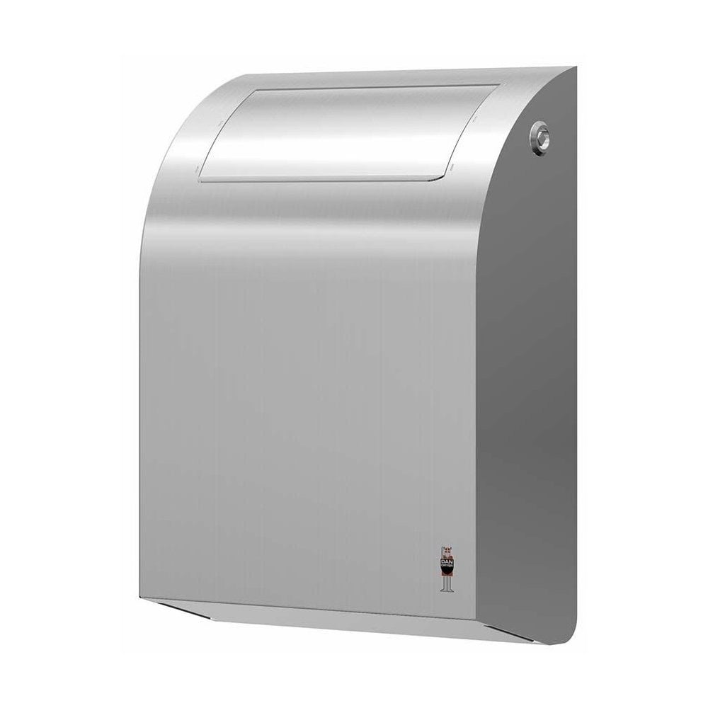 Stainless Design 11L Mini Waste Bin/Sanitary Bin with Flap Lid