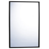B-290 2430 Bathroom Vanity Mirror with Welded Frame (610x760)