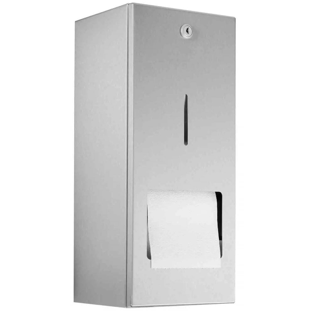 DP2112 Dolphin Prestige Double Roll Toilet Tissue Dispenser