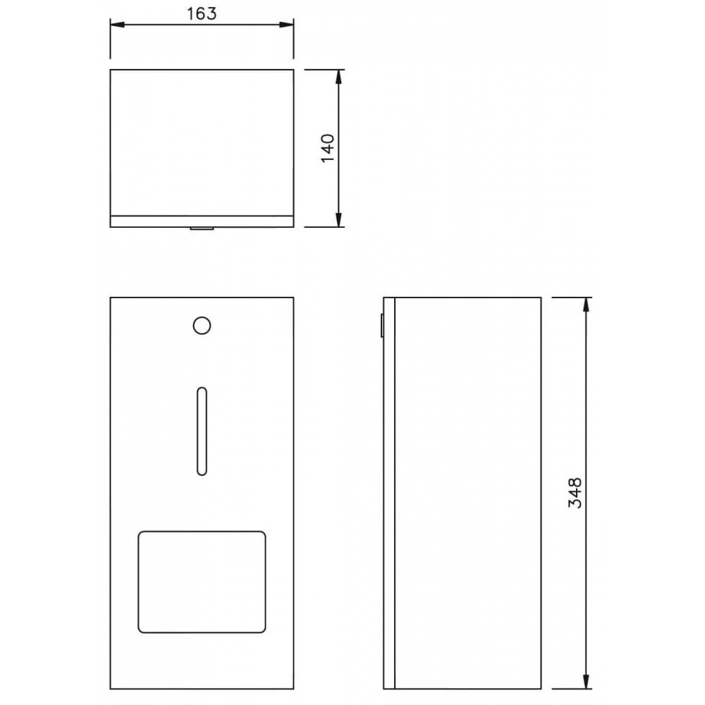 DP2112 Dolphin Prestige Double Roll Toilet Tissue Dispenser
