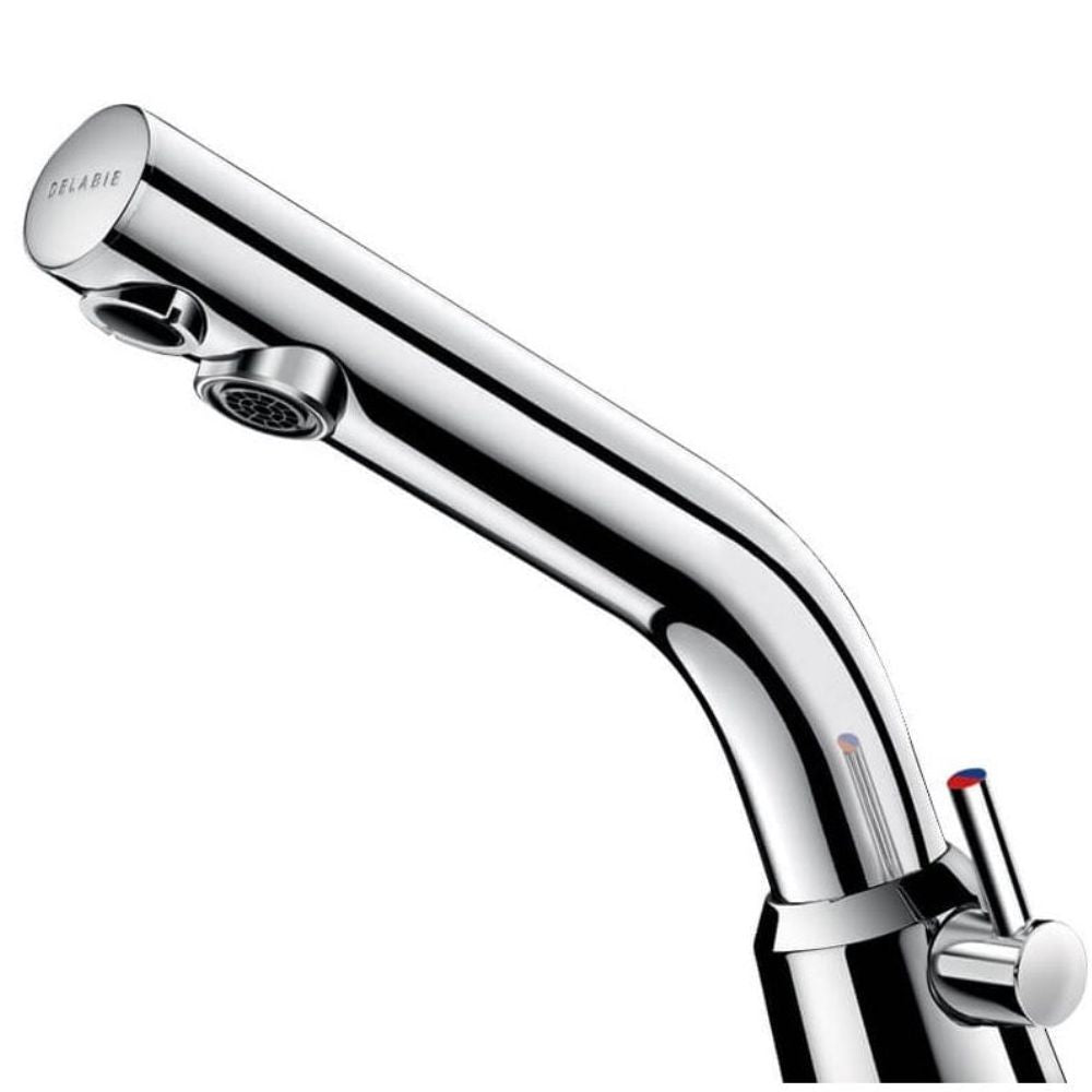 378MCH DELABIE BINOPTIC Mains Supplied Polished Chrome Mixer Tap