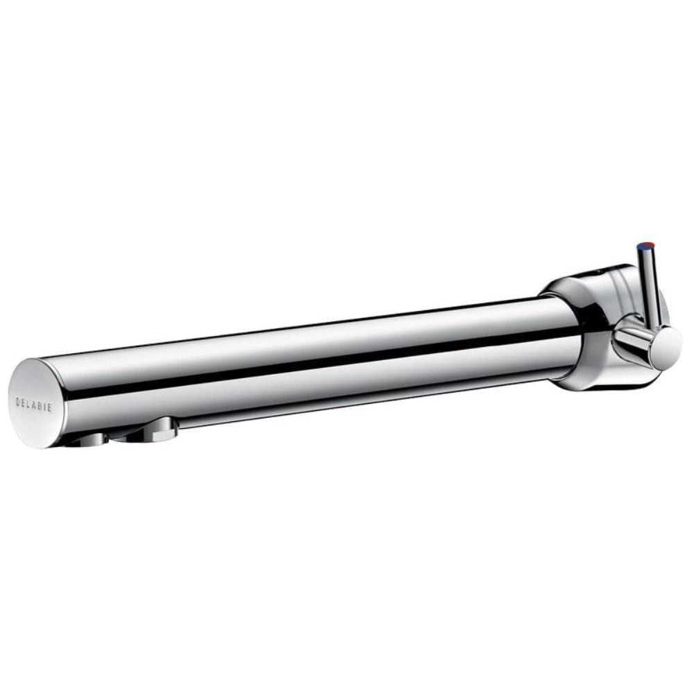 379MCH DELABIE BINOPTIC Cross Wall Mains Supplied Wall Mounted Electronic Mixer Tap