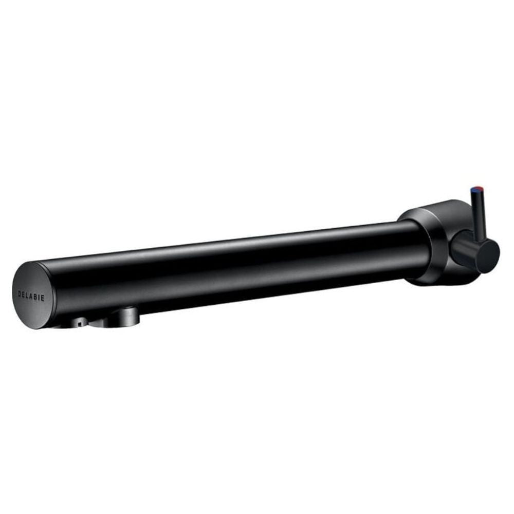 379MCHB DELABIE Black Cross Wall BINOPTIC Electronic Tap/Mixer
