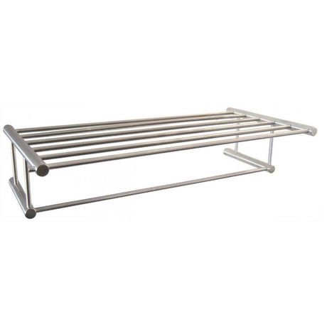 AI0040 Mediclinics AISI 304 Stainless Steel Wall Mounted Towel Shelf with Rail