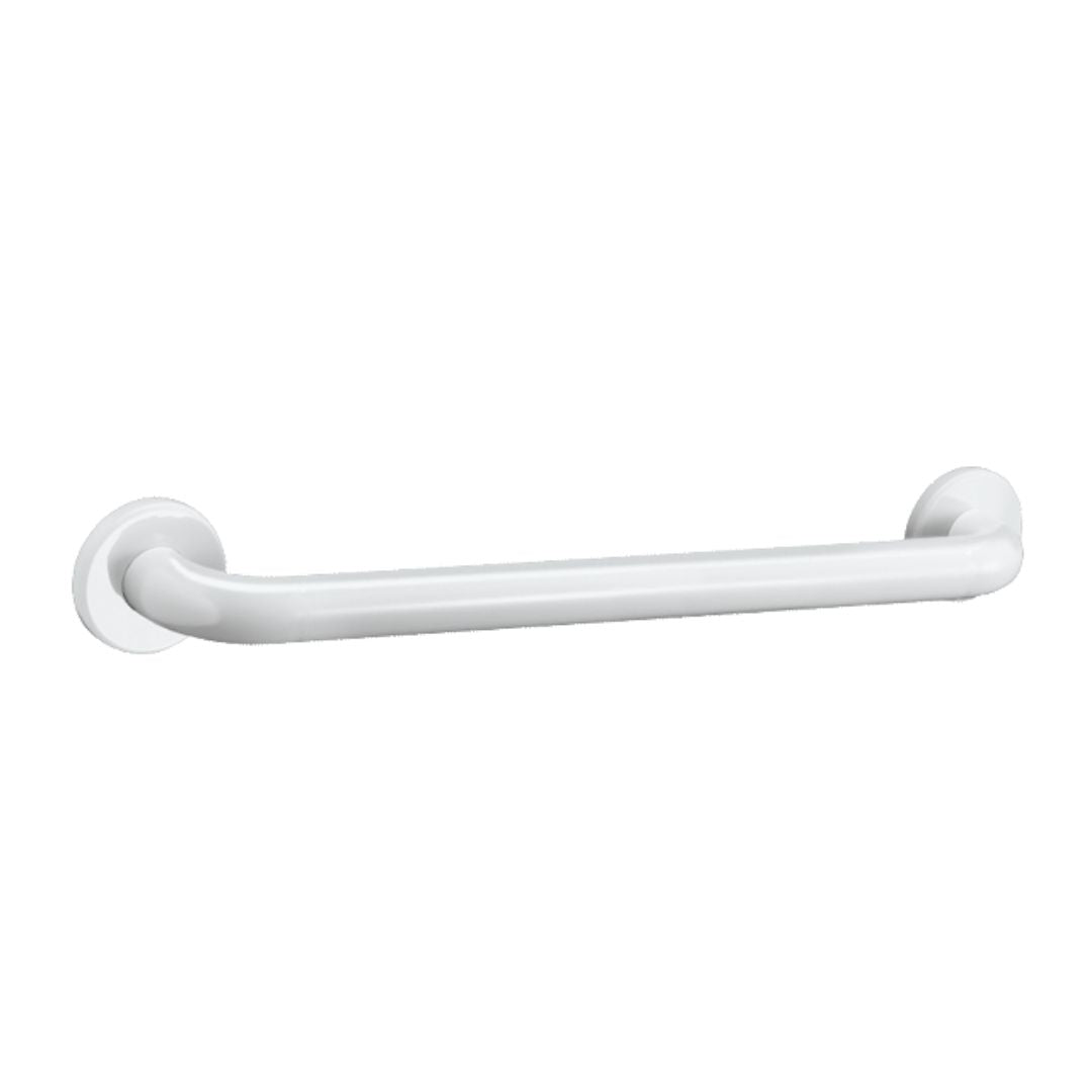 DELABIE Ø32mm Straight White Grab Bar (Various Lengths)