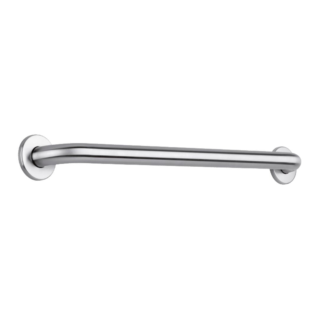 DELABIE Ø32mm Straight Polished Satin Grab Bar (Various Lengths)