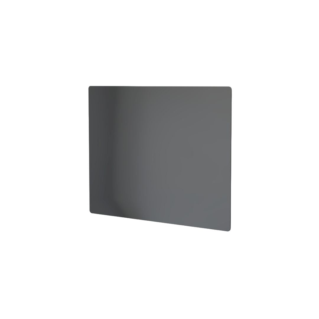 Clip-on Anthracite or White Glass Front for Dimplex Alta Wi-Fi Panel Heater (40cm profile)