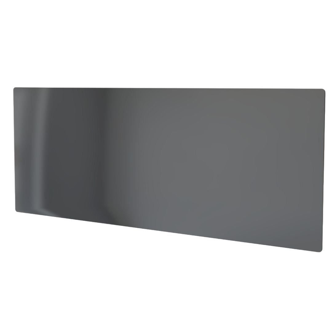 Clip-on Anthracite or White Glass Front for Dimplex Alta Wi-Fi Panel Heater (40cm profile)