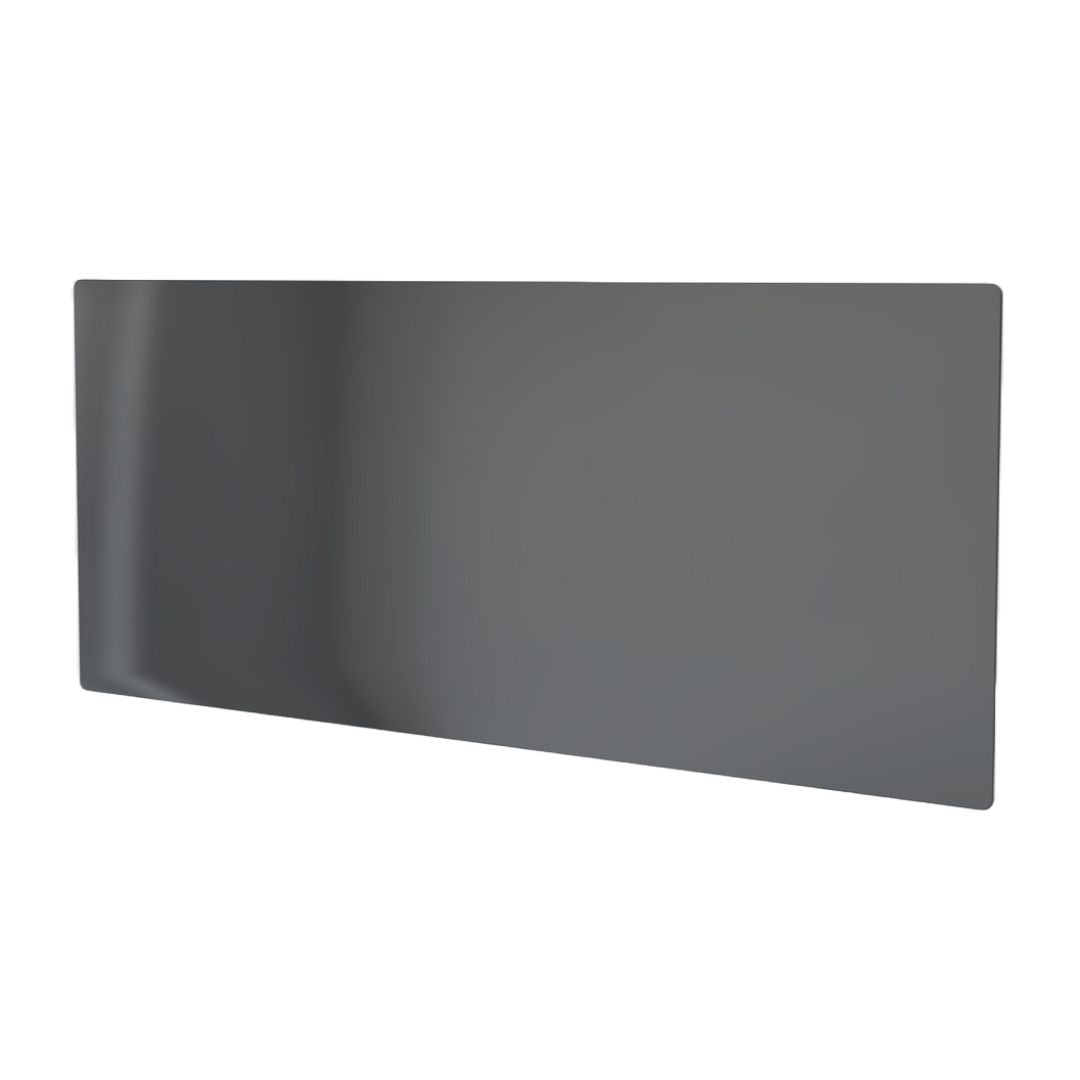 Clip-on Anthracite or White Glass Front for Dimplex Alta Wi-Fi Panel Heater (40cm profile)