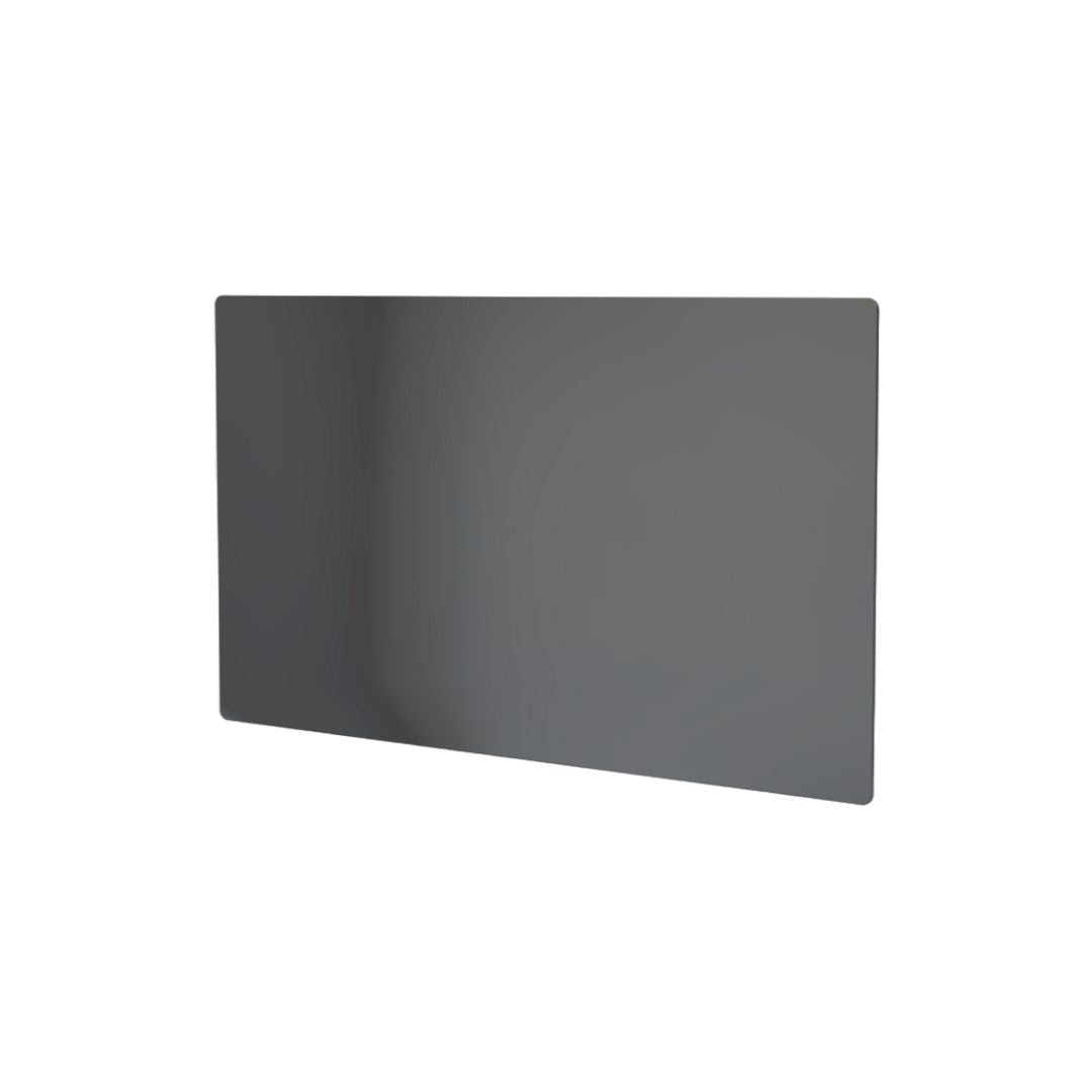 Clip-on Anthracite or White Glass Front for Dimplex Alta Wi-Fi Panel Heater (40cm profile)