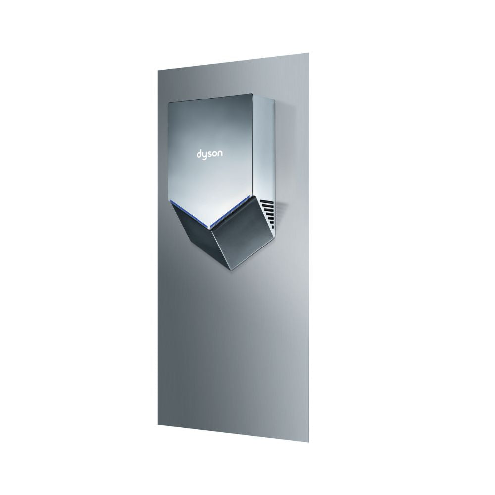 Wall Protector in Stainless Steel for Use with Dyson Airblade V HU02