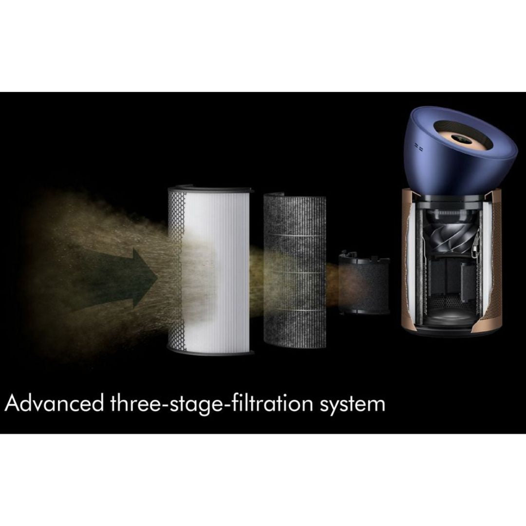 Dyson Purifier Big + Quiet Formaldehyde BP04 Purifying fan (Prussian Blue/Gold)