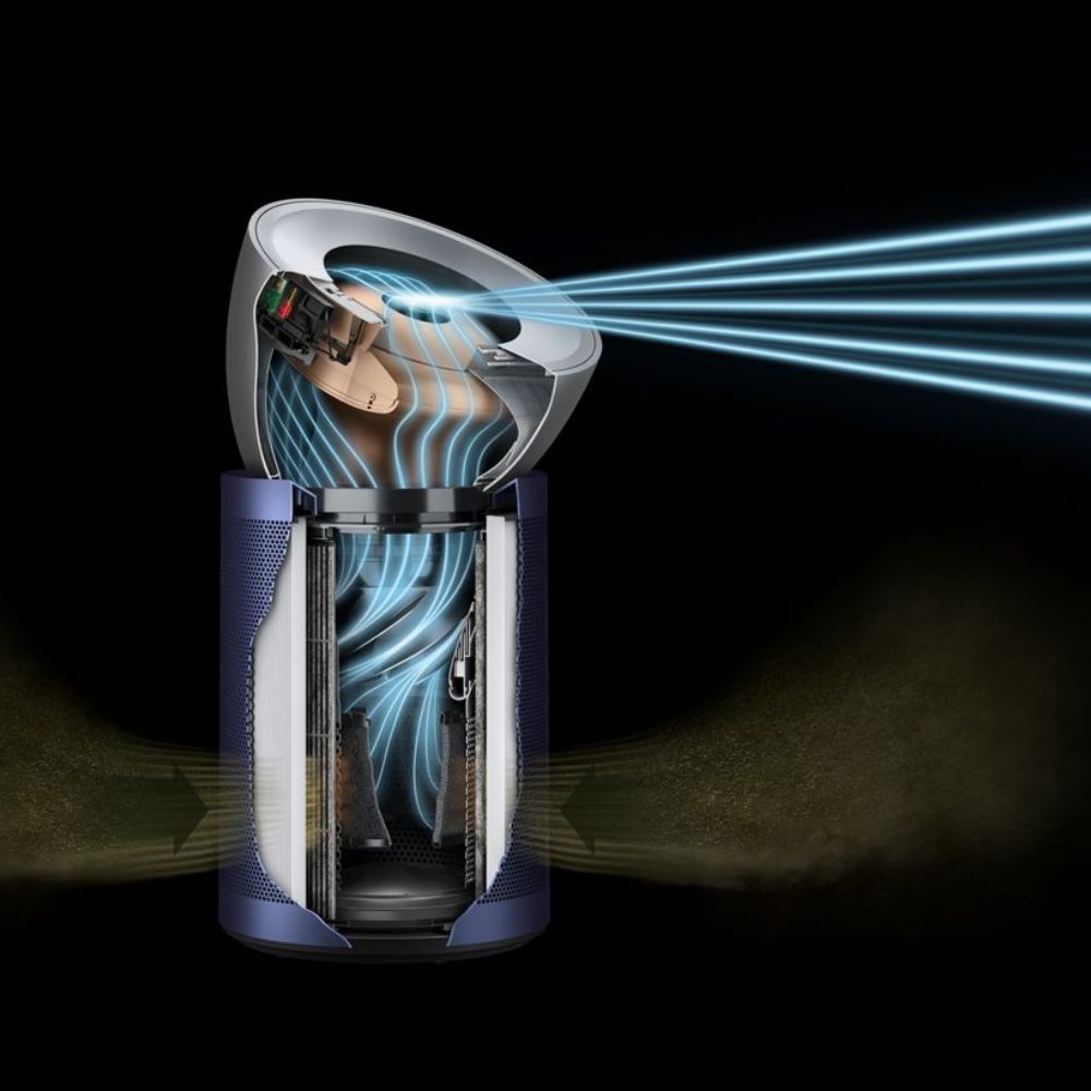 Purificateur Dyson Big+Quiet Formaldéhyde (nickel/bleu de Prusse) BP03