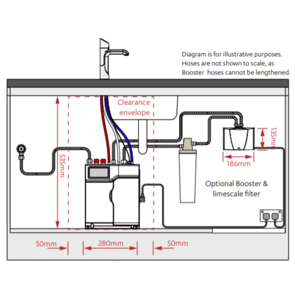HydroTap G5 Classic Plus Boiling Chilled 100/75 (H55702Z00UK / H55702Z03UK)